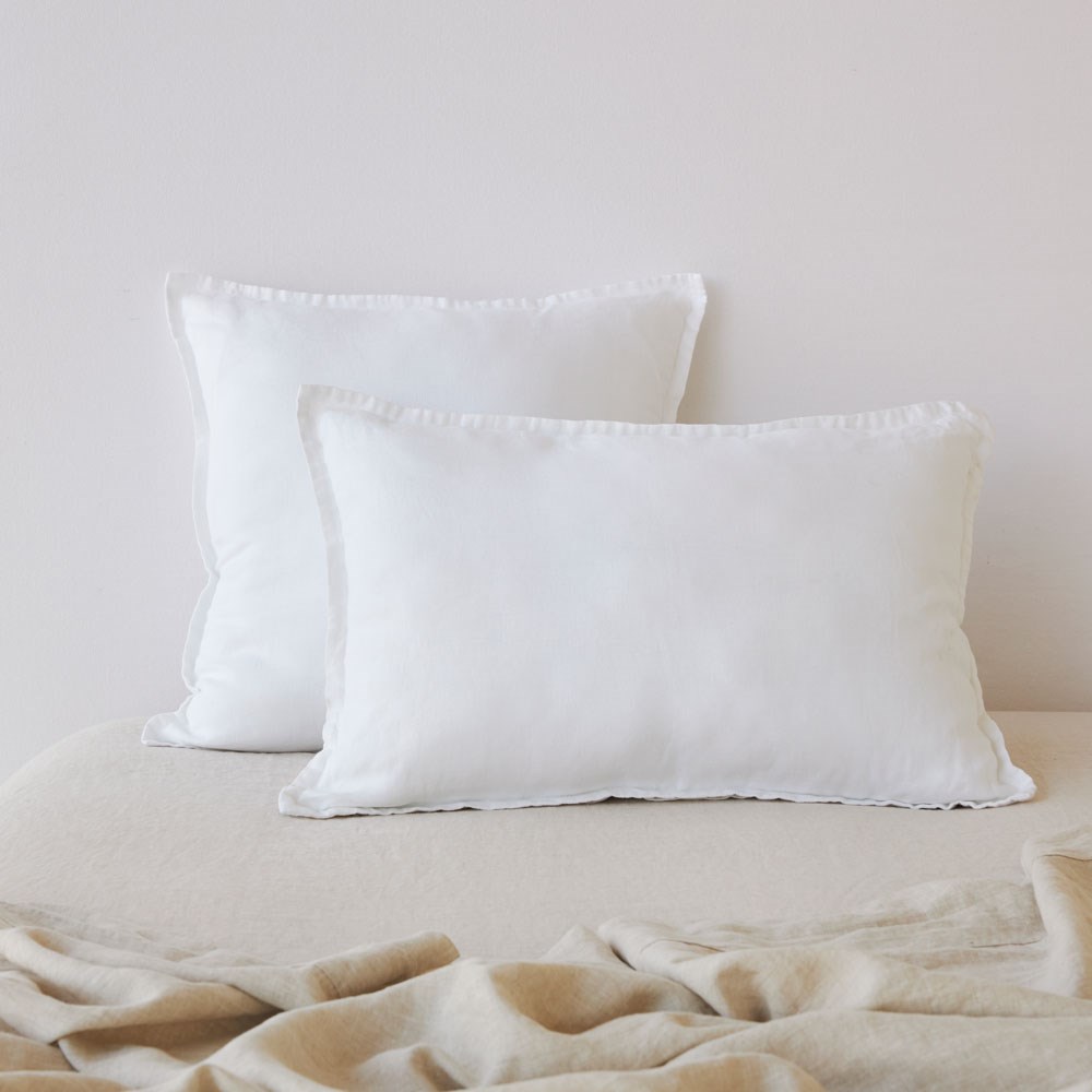 Pure linen european pillowcases best sale