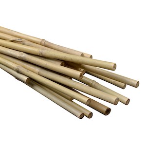 6' Natural Bamboo Stakes Bulk 100/bale)