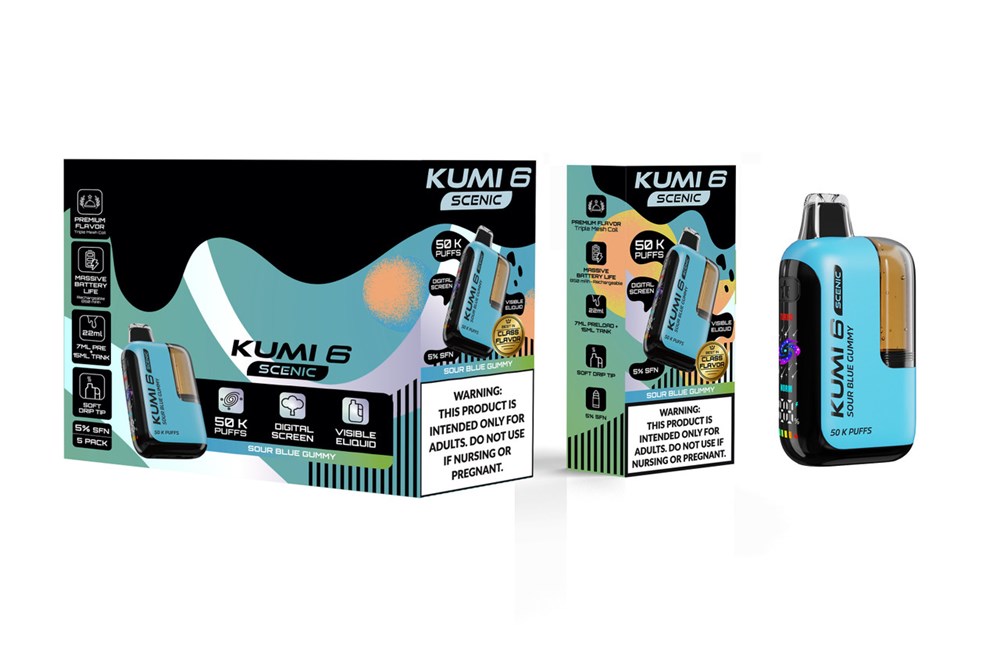 Kumi 6 Scenic Sour Blueberry Pink Lemonade
