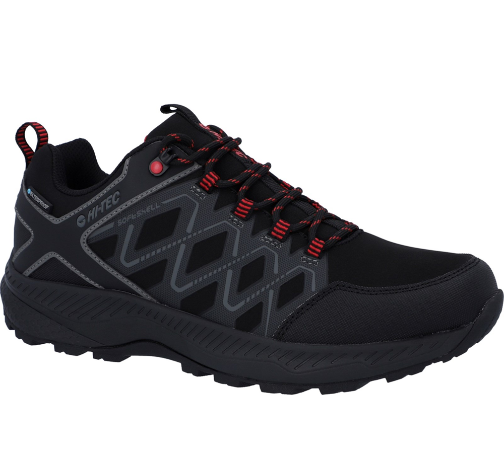 Hi-Tec Diamond Low Black Waterproof Non Safety Trainers