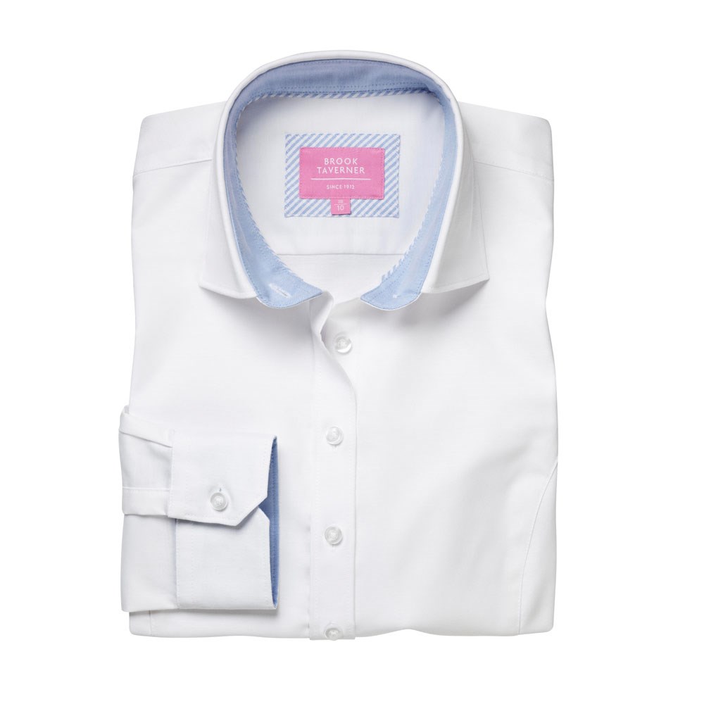 Ladies Mirabel Stretch Oxford Shirt