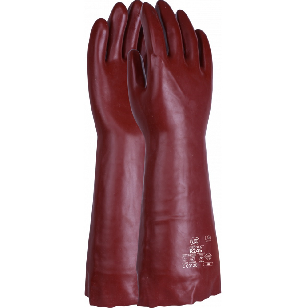 R245 - 45cm PVC Chemical Gauntlet