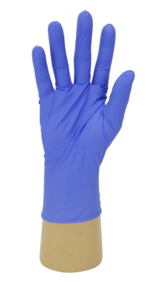 Finite P AF Nitrile Accelerator Free PF Exam Gloves - Box of 100