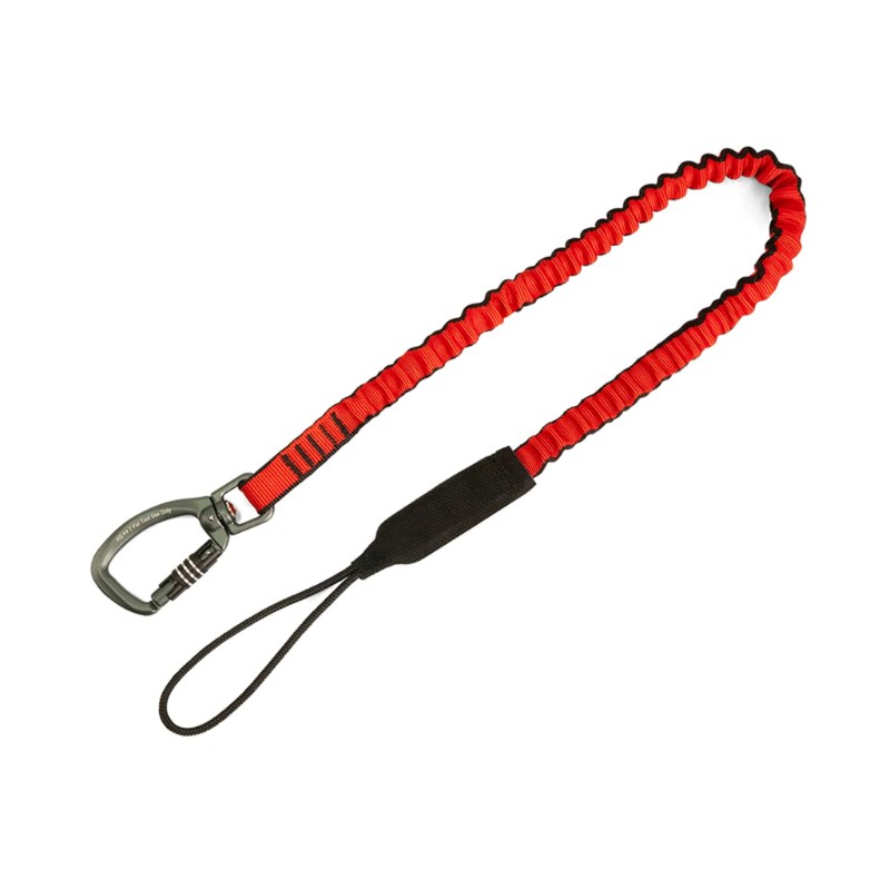 GRIPPS- Bungee Tether Triple-Action Carabiner - 7kg / 15lb