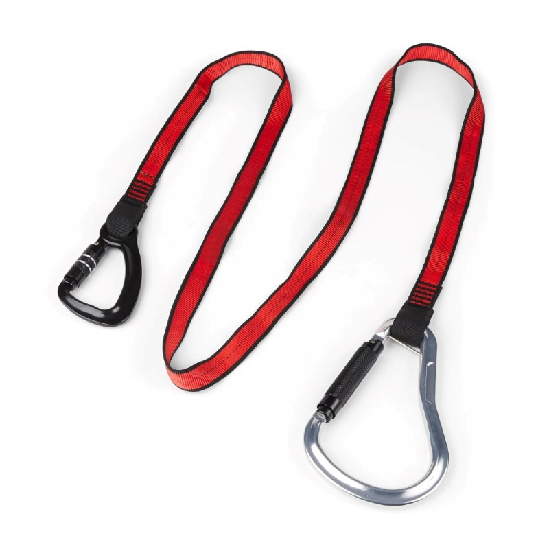 GRIPPS- Webbing Tether Heavy-Duty Dual-Action Carabiner - 36.9kg / 81lb