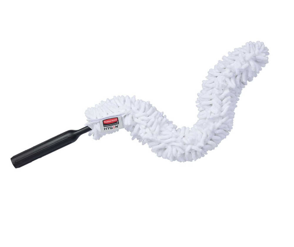 Hygen Quick-Connect Flexible Dusting Wand with High Performance Microfibre