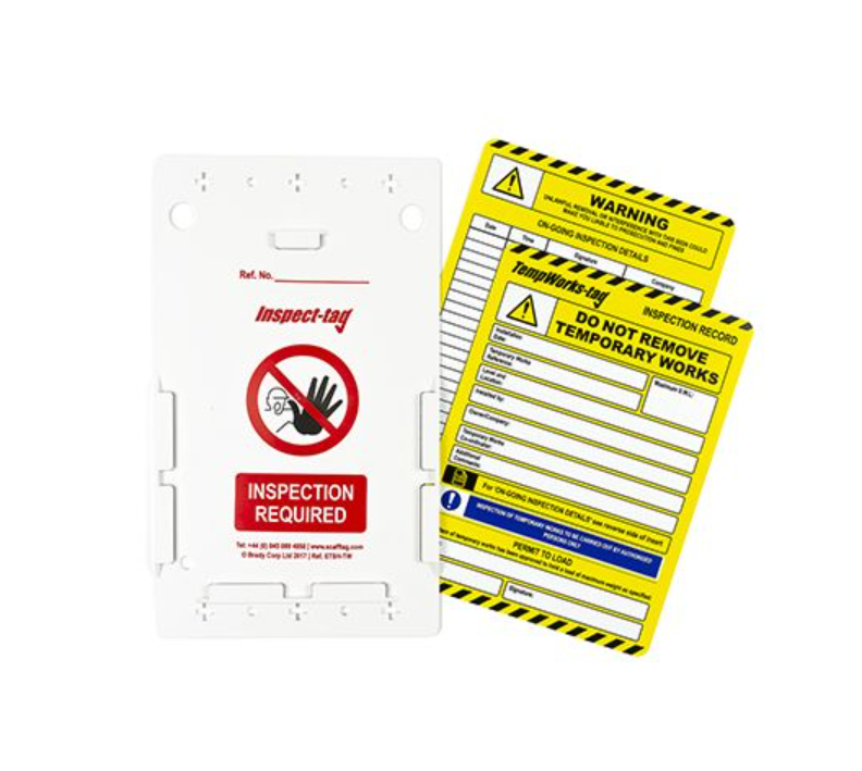 Temporary Works Tags