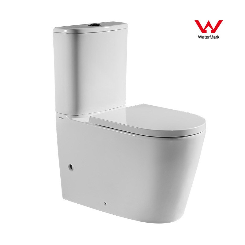 Arrow Sergio 669*384*805mm Dual Flush Washdown Two-piece Ceramic Toilet Suite Soft Closed Seat - Image 3