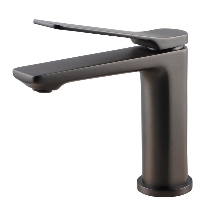 RUSHY - Brushed Gunmetal Basin Mixer - Image 3