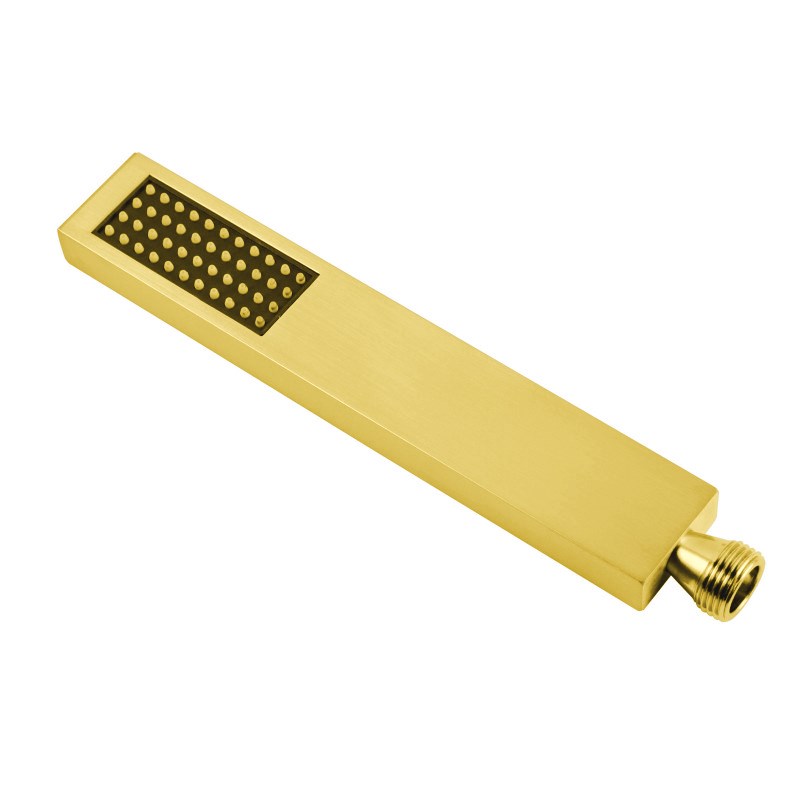 Brushed Brass Single Function Handheld Shower - Image 3