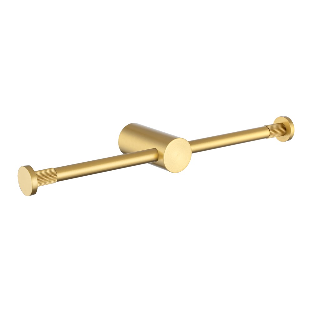 CADDENCE - Brushed Brass Toilet Paper Holder - Image 3