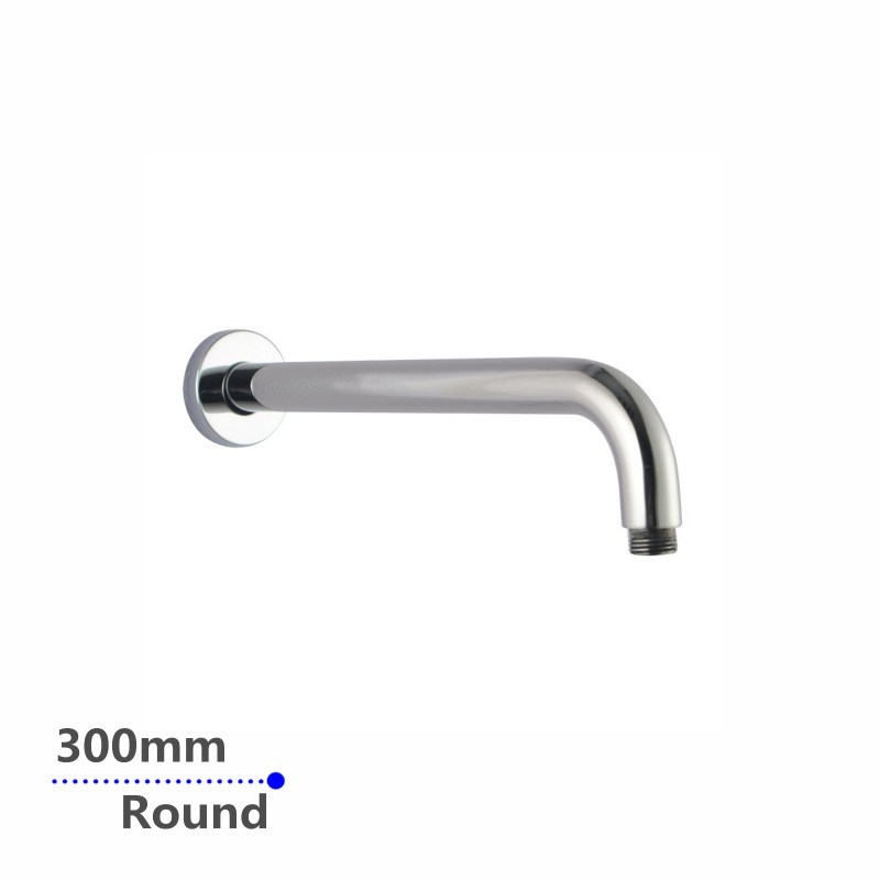 400mm Chrome Wall Shower Arm - Image 3