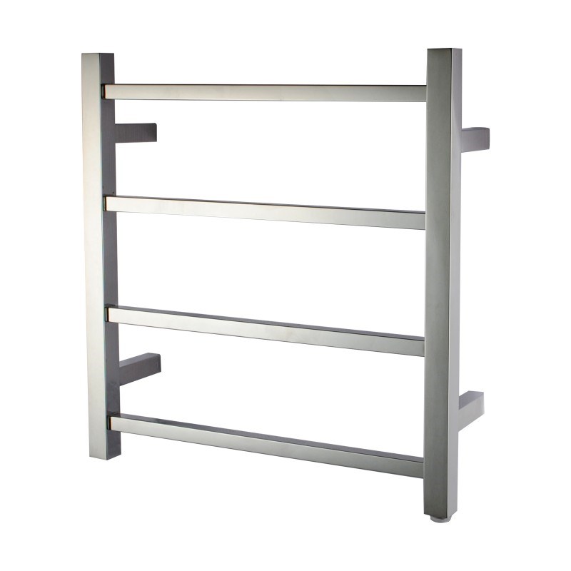 Chrome Heated Towel Rack 4 Bars