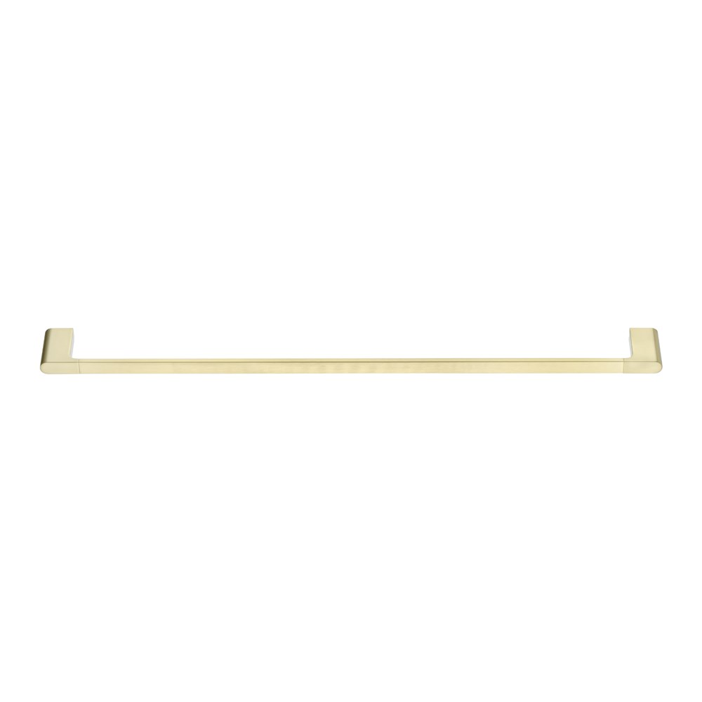 VOG - 800mm Light Brushed Brass Single Towel Rail - Image 5