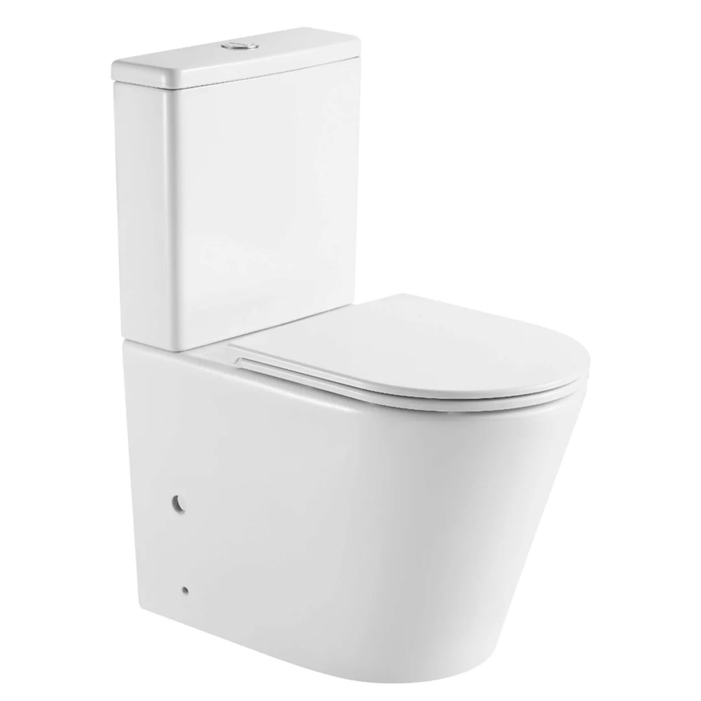 OXFORD 680*415*870mm Gloss White Flushing Back to Wall Toilet Suite