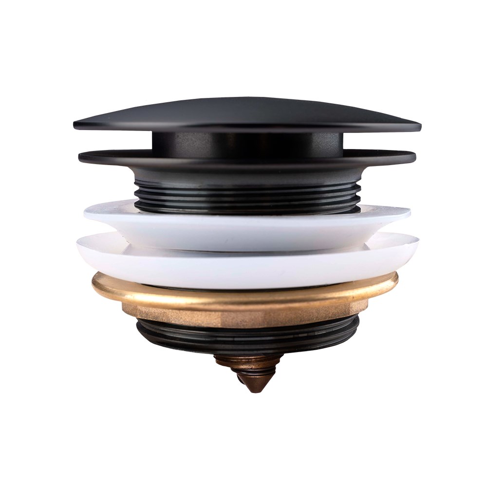 Black Bathtub Pop Up Waste No Overflow