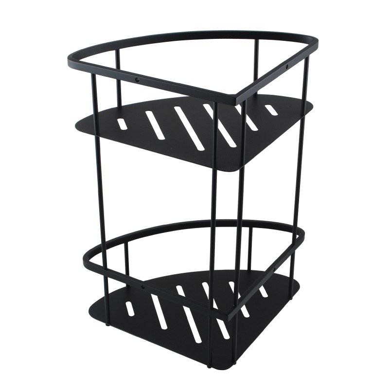 IVANO - Black Stainless Steel Shelf