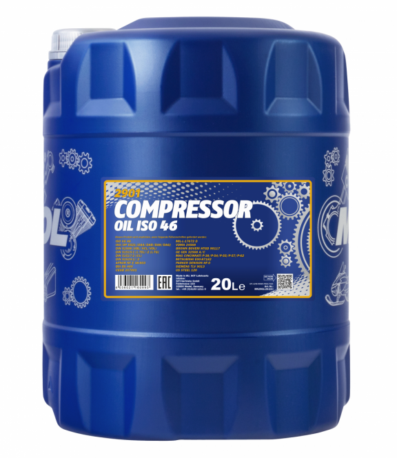 MANNOL 2901 20L COMPRESSOR OIL ISO 46