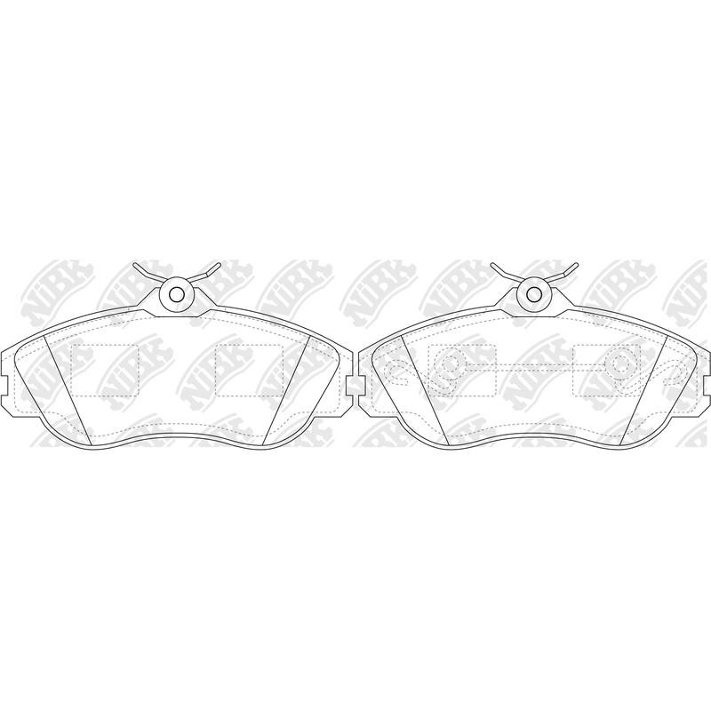 NIBK Pads PN0252