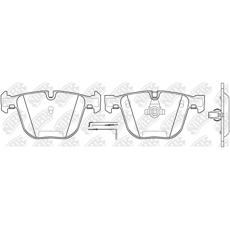 NIBK Pads PN0326W