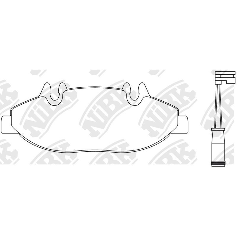 NIBK Pads PN0406W