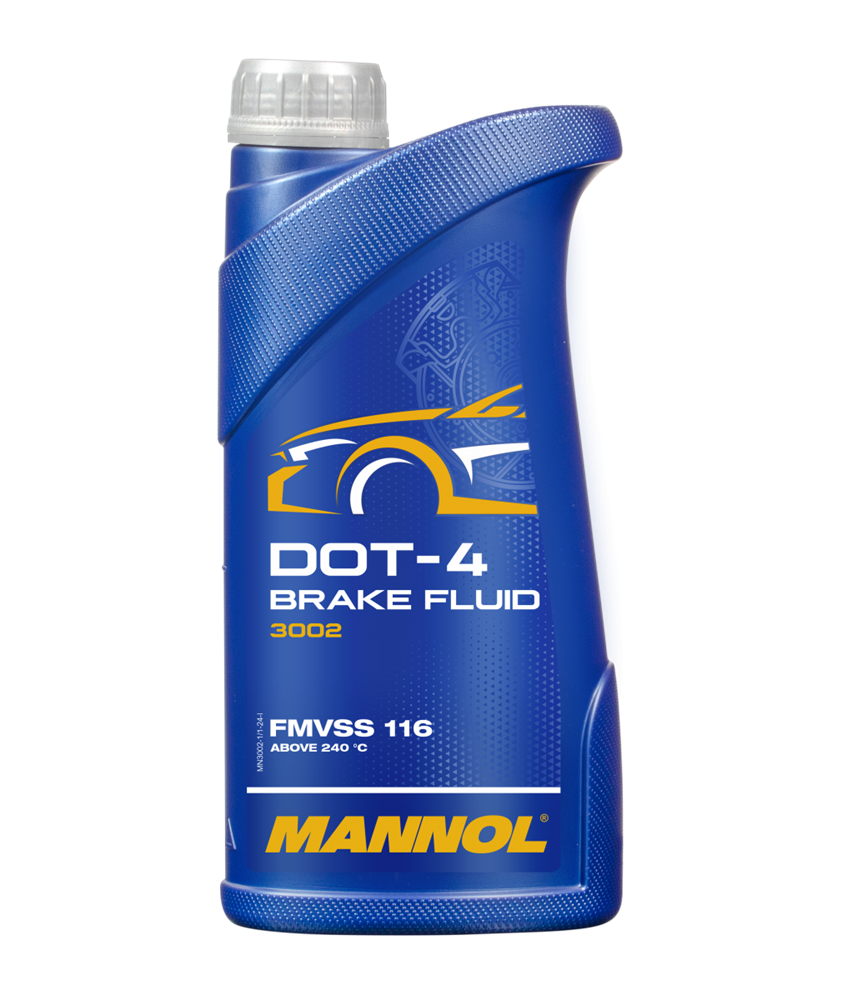 MANNOL 3002 1L DOT 4 BRAKE FLUID