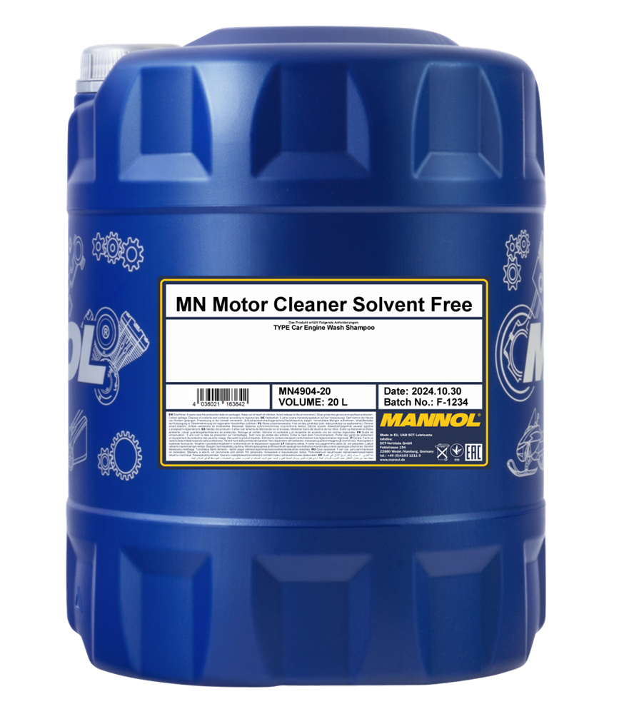 MANNOL 4904 Motor Cleaner Solvent Free concentrated 20L