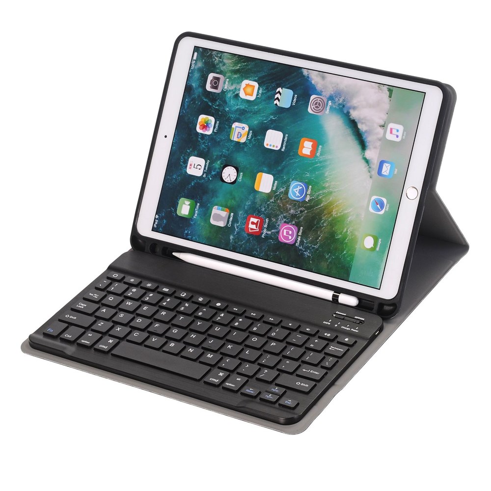 Aquila Technology : AR-KBLB110 - Bluetooth Keyboard with Leather Folio ...