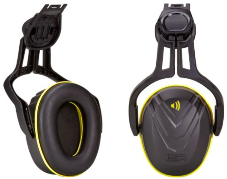 MSA V-Gard® Helmet Mounted Hearing Protection MEDIUM 32dB