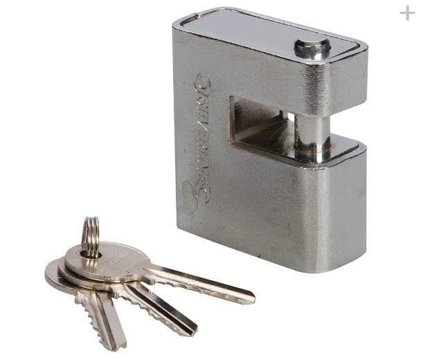 Silverline Close Armoured Shutter Lock Padlock