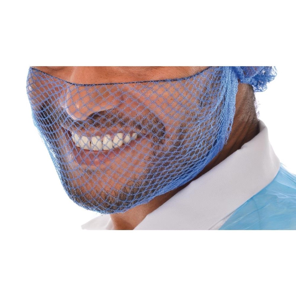 Metal-Detectable Beard Net (Pack of 36)