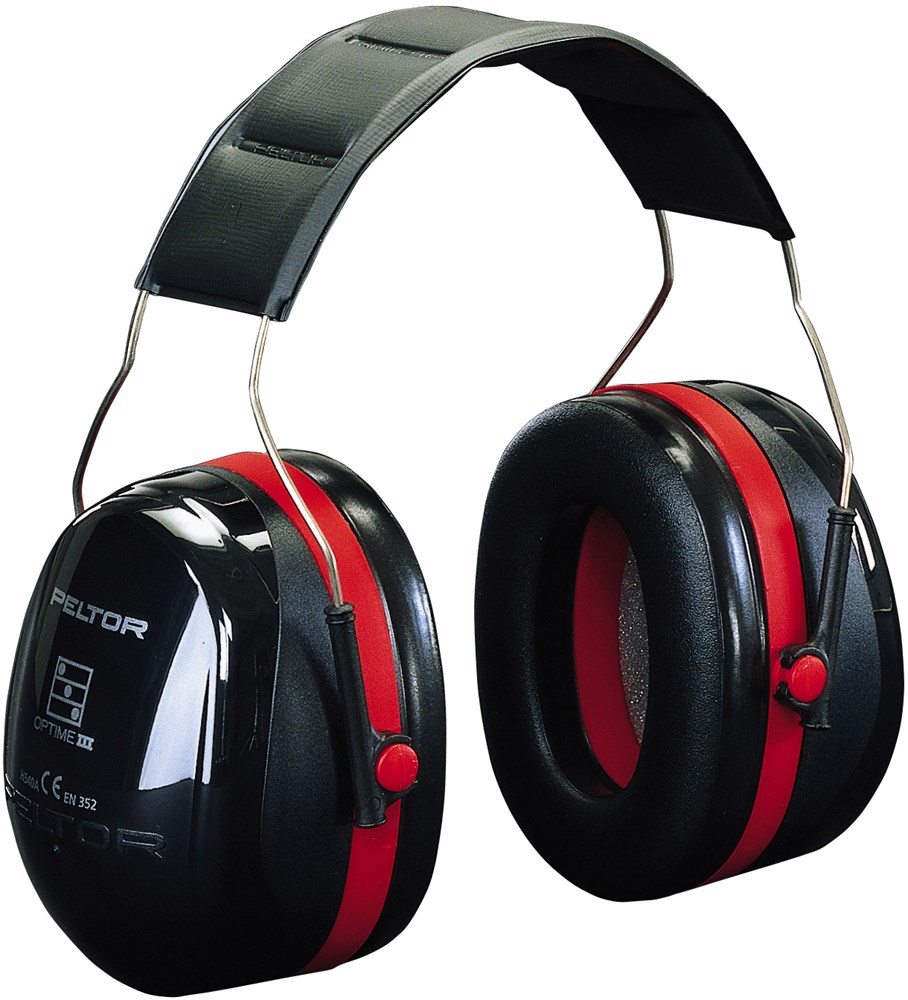 3M Peltor Optime 3 Headband Earmuff - H540A - SNR 35