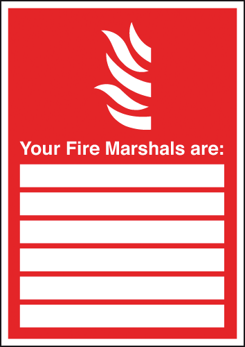 Fire Marshal Sign