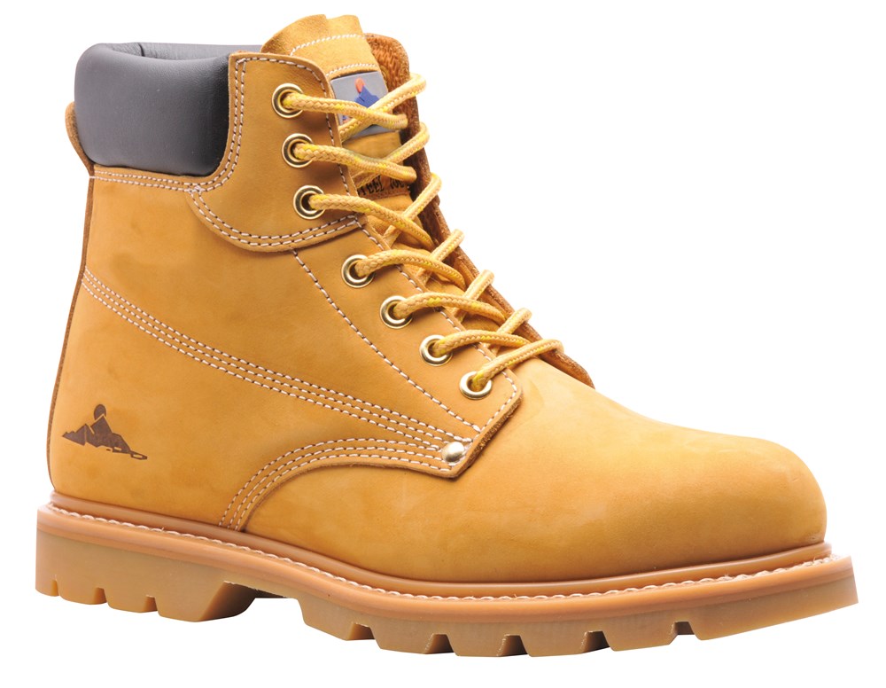 Full Grain Leather Welted Safety Boot SB HRO