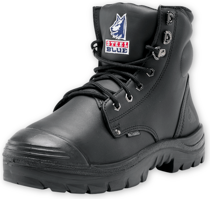 Steel Blue Argyle Metatarsal and Scuff Cap Safety Boot S3