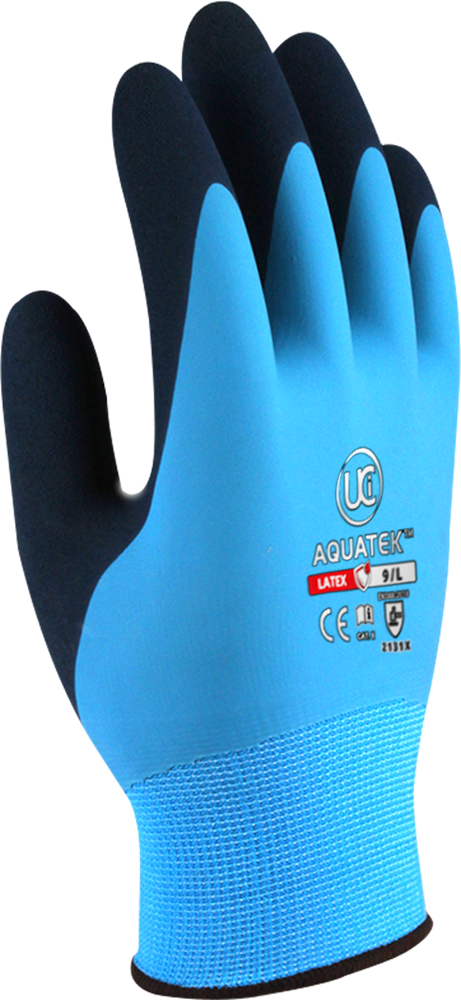 Waterproof Dual Coated Latex Foam Gloves (2131)