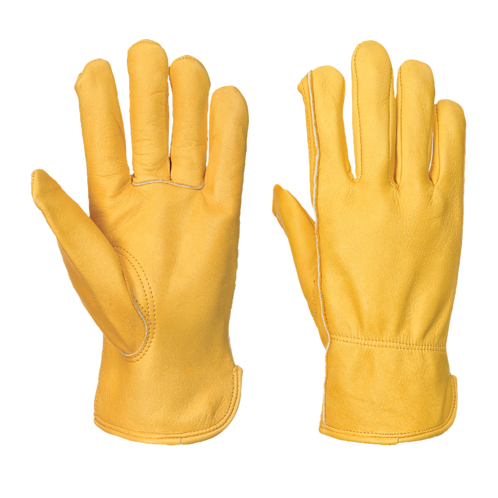 Lined Leather Driver Gloves