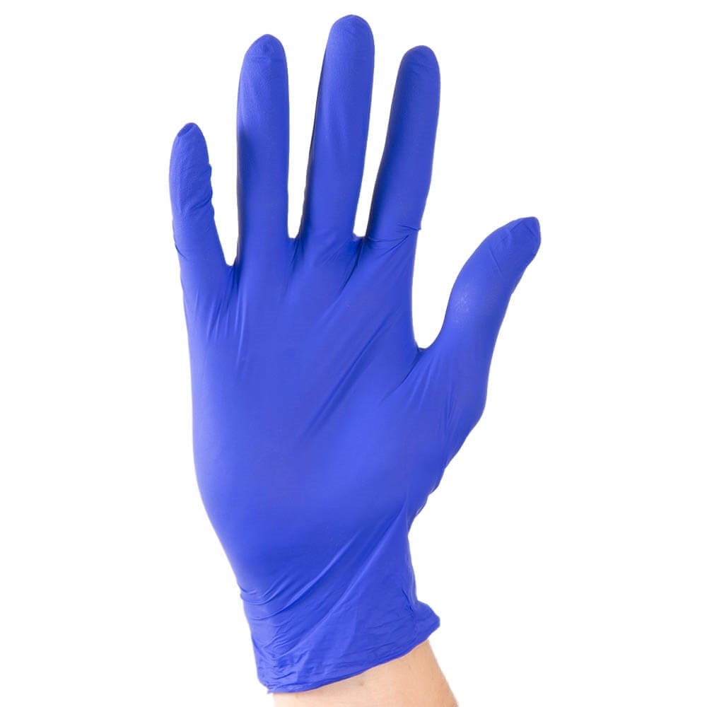 Disposable Powder Free Nitrile Gloves Box of 200 