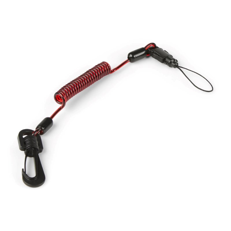 GRIPPS® Coil E-Tether With Poly Clip (Non-Conductive) - 0.5kg / 1.1lb