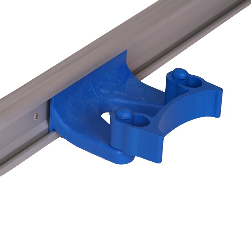 Holder - for wall rail, band type