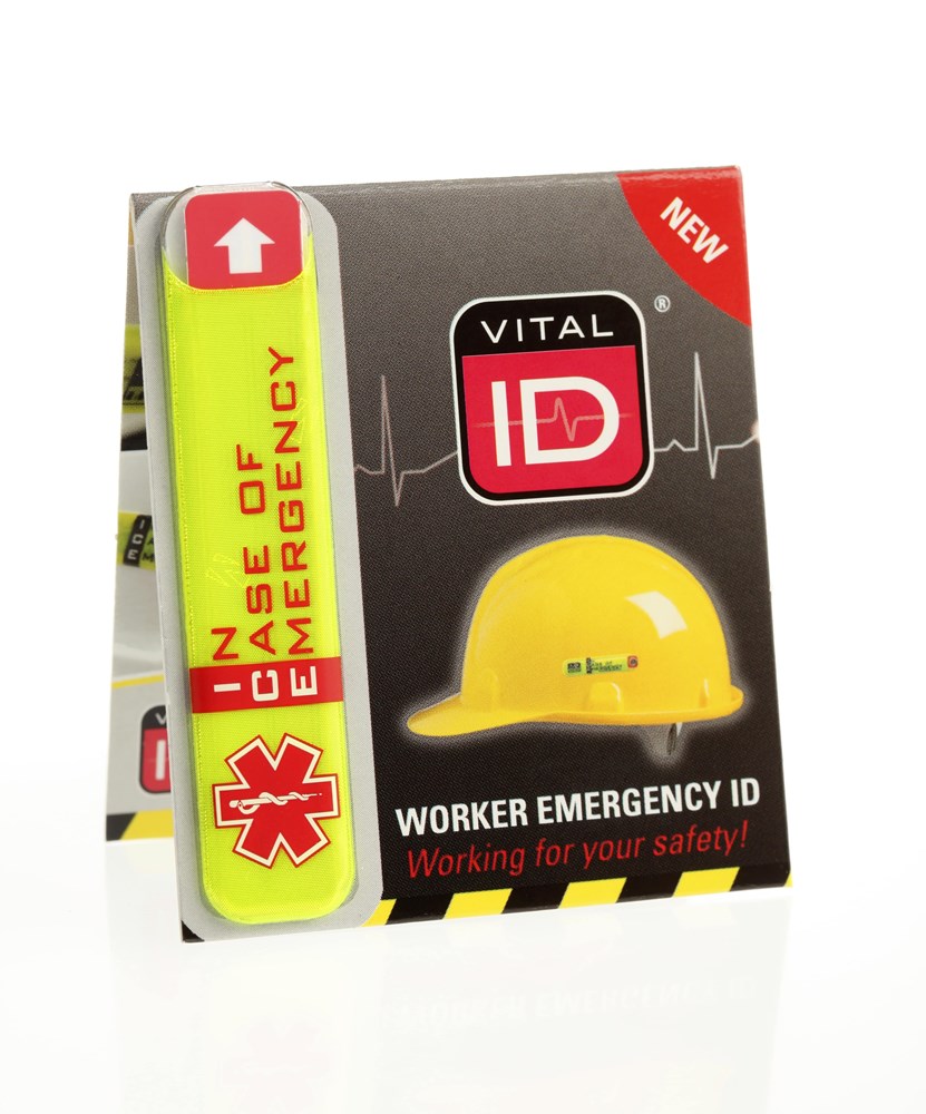In Case of Emergency (ICE) Helmet ID Holder