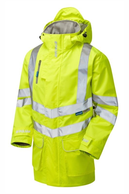 Waterproof High Visibility Breathable Traffic Jacket