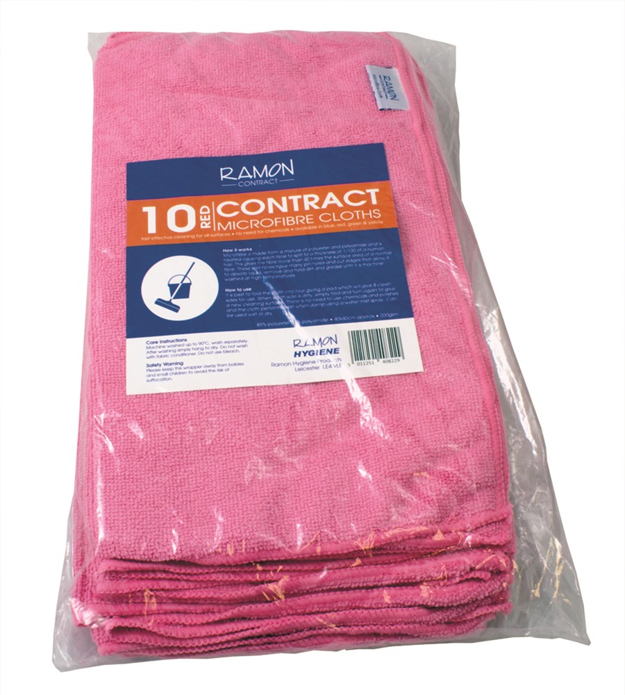 Microfibre Cloths (Pack of 10)