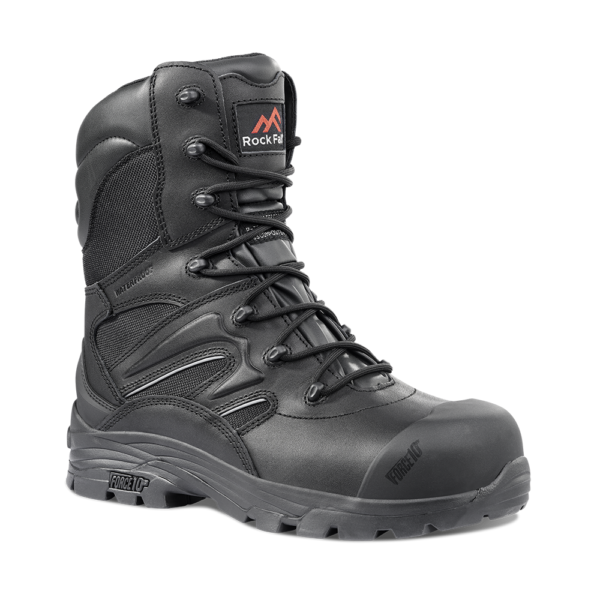 Titanium High Leg Zip Boot Stronghold Global