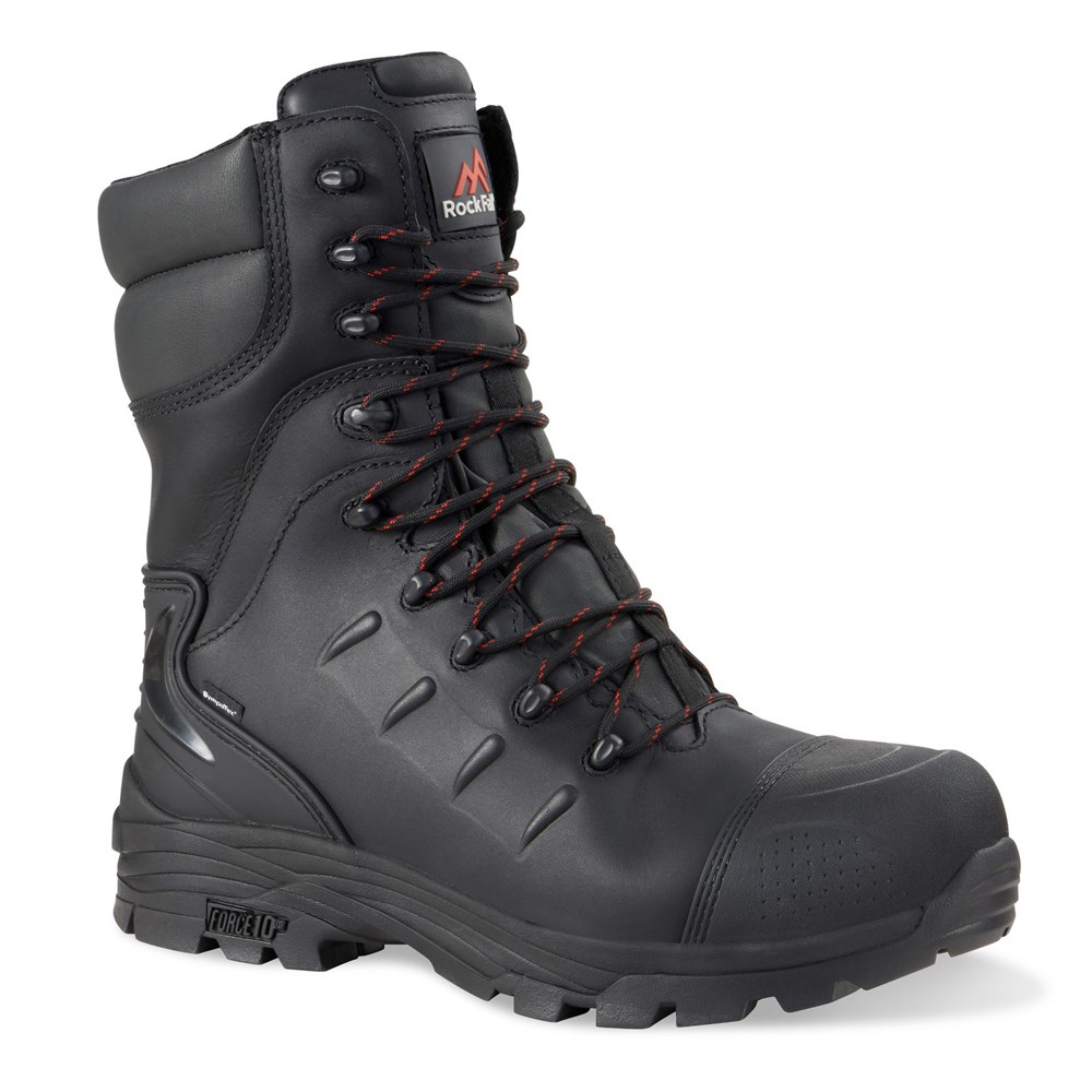 Rockfall Monzonite High Leg Waterproof Metatarsal Safety Boot