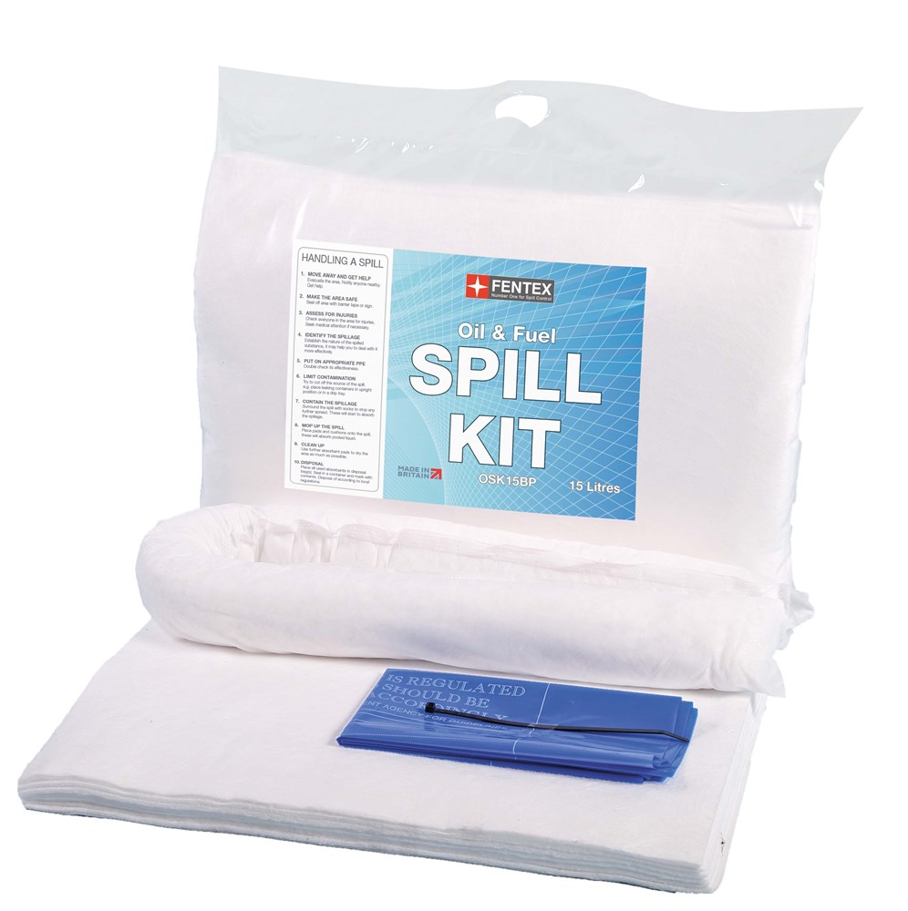 15 Ltr Oil Spill Kit