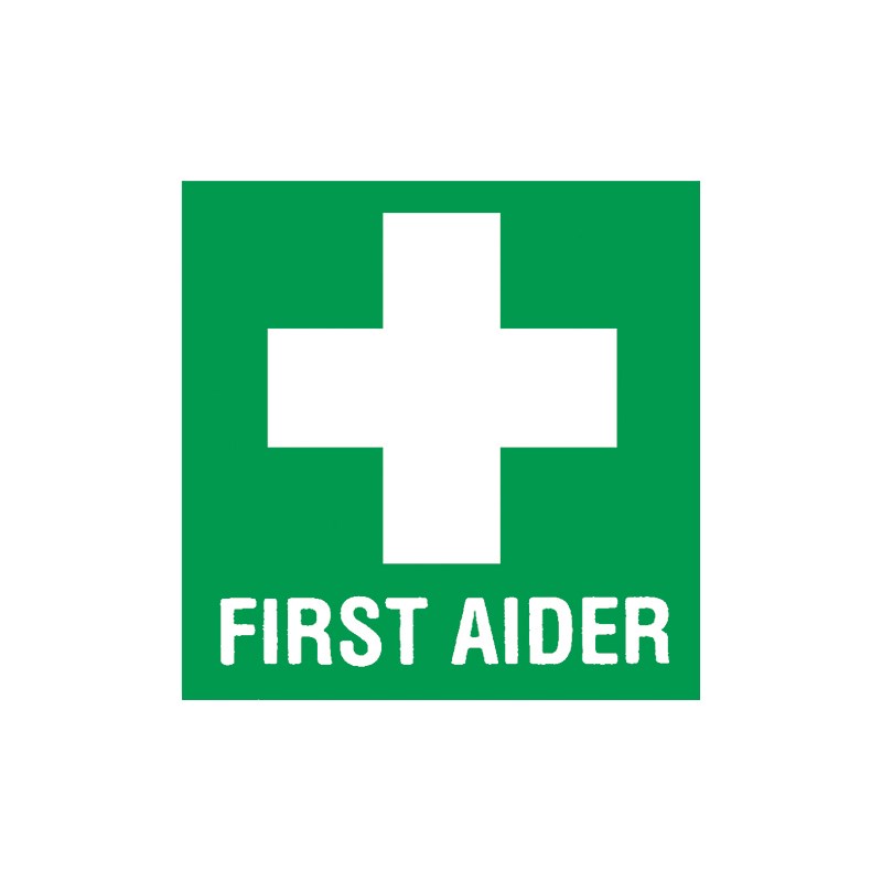 Helmet Sticker - First Aid