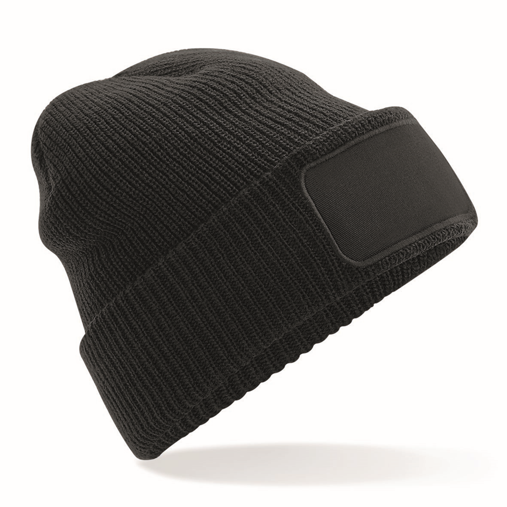 Cuffed Beanie with Printable Patch