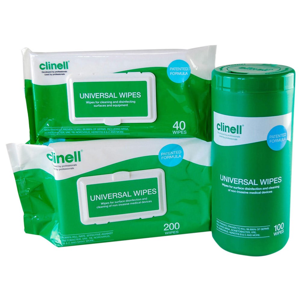 Clinell Universal Surface Wipes